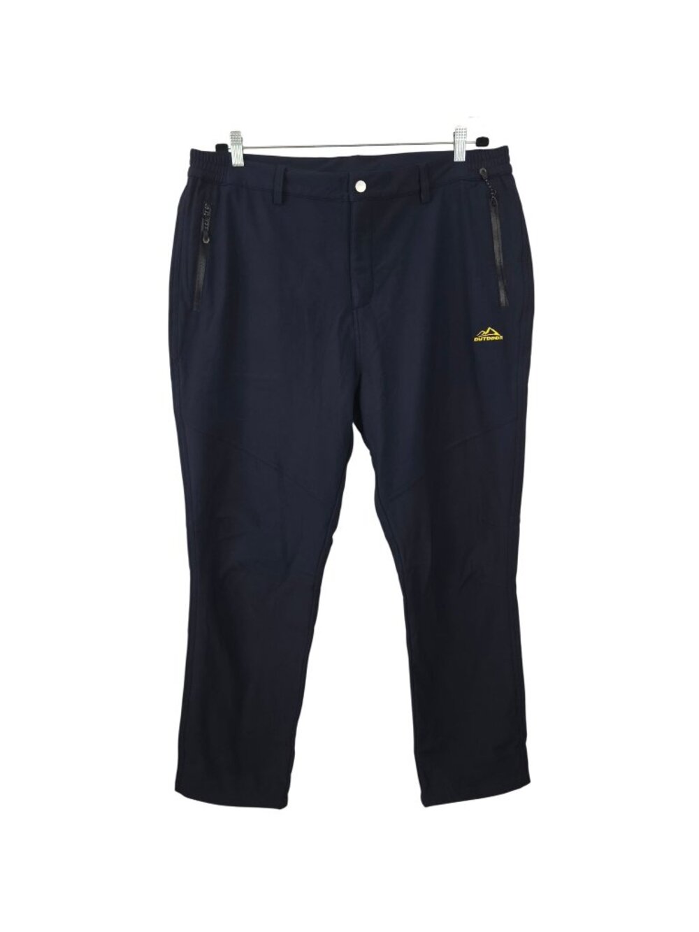 Tacvasen Mens 2XL Tactical Outdoor Pants Navy-Blue Fleece Lining Hiking